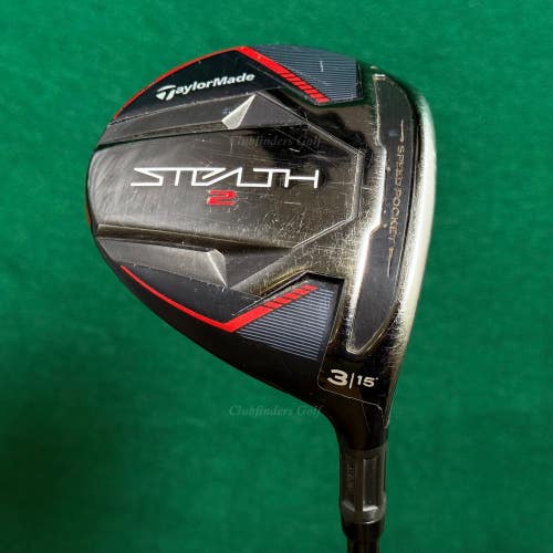 TaylorMade Stealth 2 15 Fairway 3 Wood Ventus TR Red FW 6-S Graphite Stiff