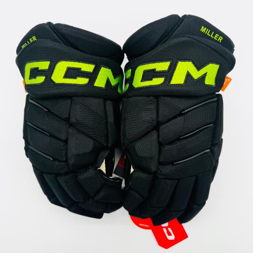 New Dallas Stars BLACKOUT CCM Jetspeed Hockey Gloves-14"