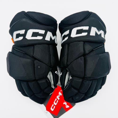 New CCM Jetspeed Gloves-14"-Grey Clarino Palms