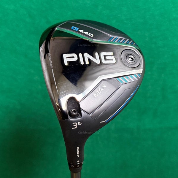 LH Ping G440 MAX 15 Fairway 3 Wood HZRDUS Silver 5.5 50g Graphite Regular w/HC