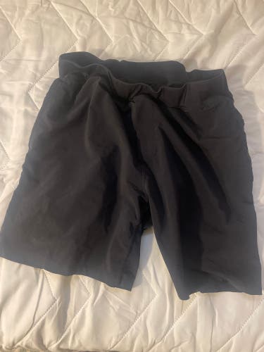 Black Fabletics Medium Athletic Shorts with built in liner (Used)