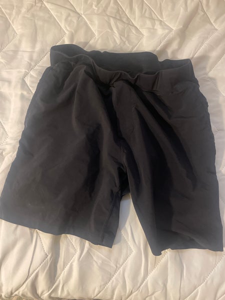 Black Fabletics Medium Athletic Shorts with built in liner (Used)