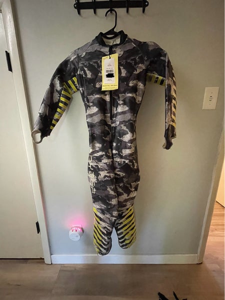 Unisex Spyder Padded Racing Ski Suit (Used) 14/16