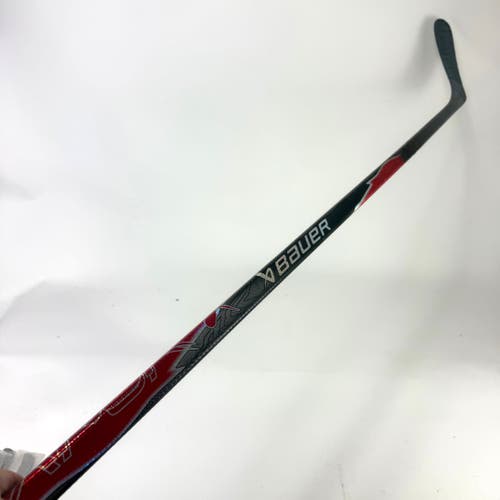 Repaired Left Handed Bauer Red Flylite 77 Flex P92 Curve Grip - #E442