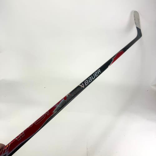 Repaired Left Handed Bauer Red Flylite 87 Flex P92 Curve Grip - #E441