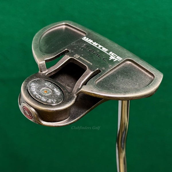 Odyssey White Ice 2-Ball 350g 33.5" Double-Bend Mallet Putter Golf Club