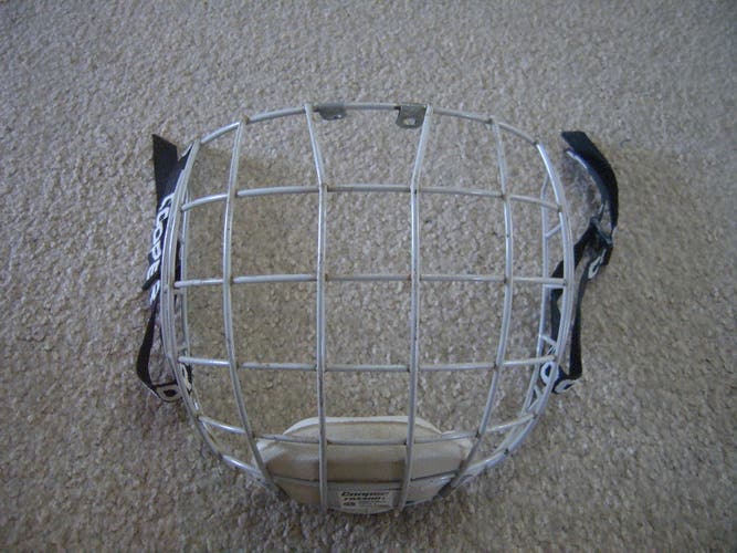 Vintage Good Condition Cooper FM300 Large Hockey Helmet Full Face Cage