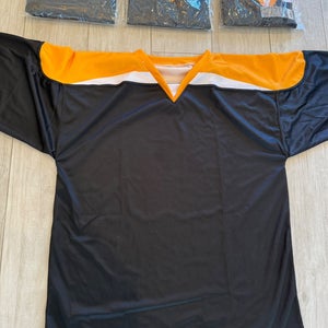 Hockey Player Jersey “LOT” Includes 5 Never Used Blank Jerseys (Black)