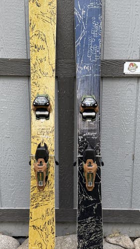 2023 Powder 177 cm Volkl Revolt 121 Skis With Marker Groffon 13 Bindings Max Din 13 (Used)