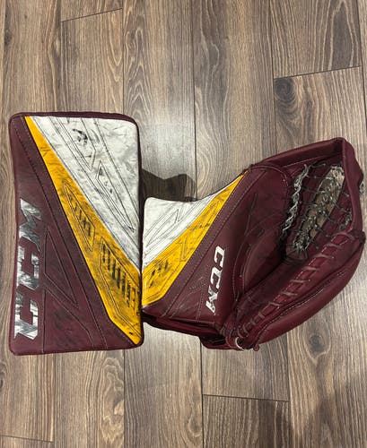 CCM Eflex 4 Custom Glove and Blocker - 600 Break Glove
