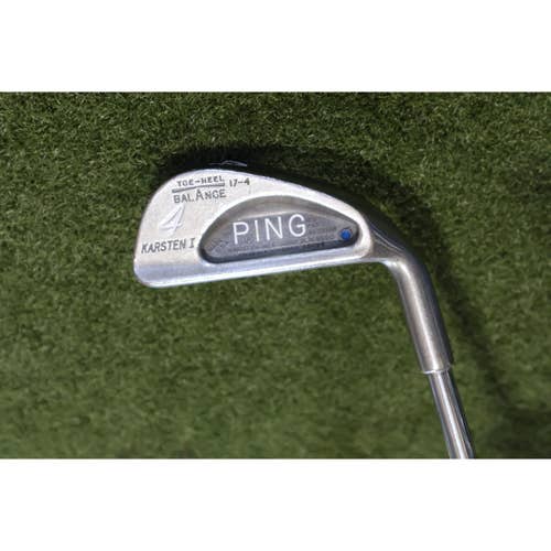 PING Karsten I Toe Heel Blue Dot 38" Golf 4 Iron RH / 2B-S791