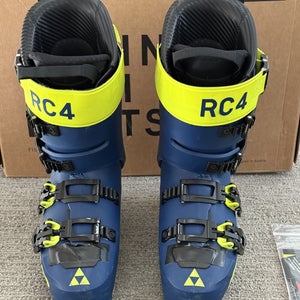 Mondo 25 & 25.5 Unisex Fischer Curv GT 130 Ski Boots Stiff Flex (Used)