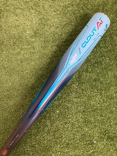 2024 Rawlings Clout AI Alloy Bat BBCOR Certified (-3) Alloy 29 oz 32" (Used)