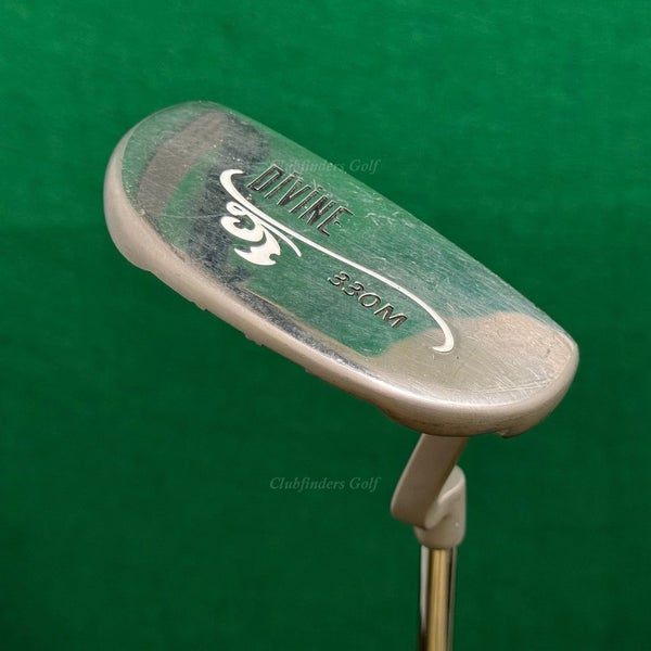 Lady Odyssey Divine 330M Mallet 33" Plumber's-Neck Putter Golf Club