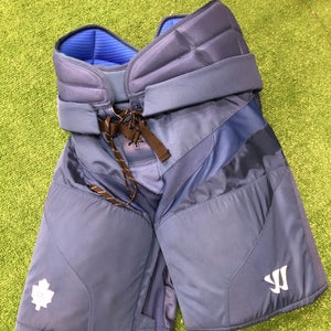 Toronto Maple Leafs Senior Large Warrior Hockey Pants Pro Stock (Used)