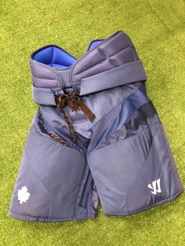 Toronto Maple Leafs Senior Large Warrior Hockey Pants Pro Stock (Used)