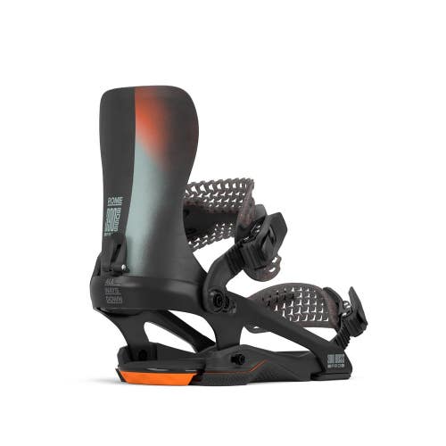 Rome 390 Boss FW Pro Snowboard Bindings L/XL (Men's US 10.5-13) Black/Slate 2026
