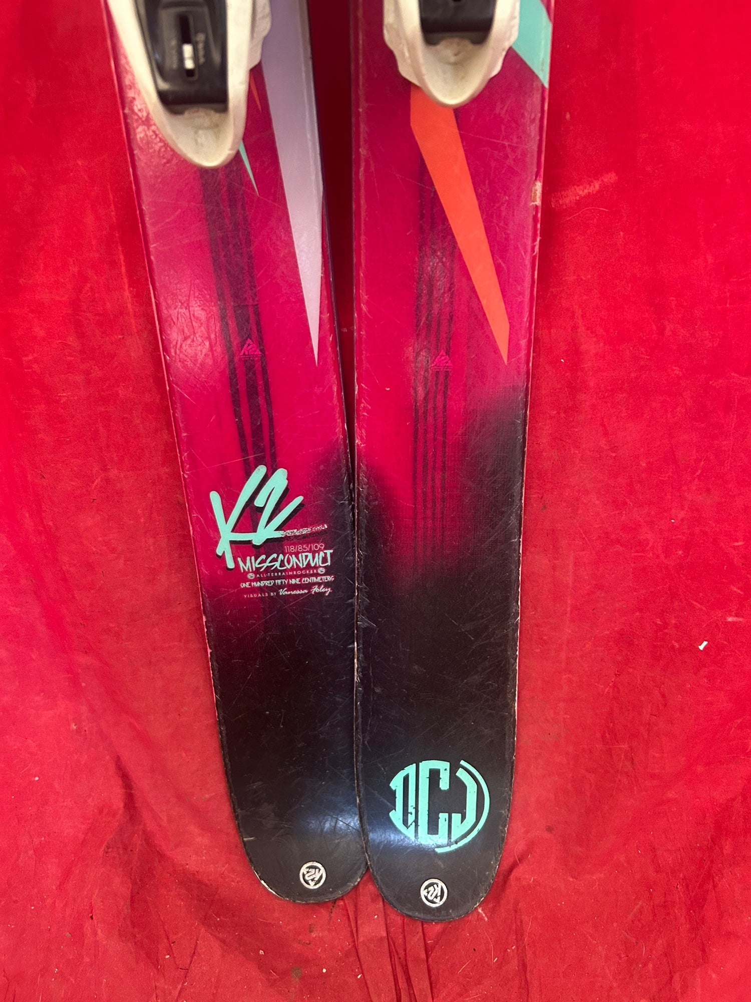 K2 MissConduct 159cm Marker ビンディング付き 【公式通販】