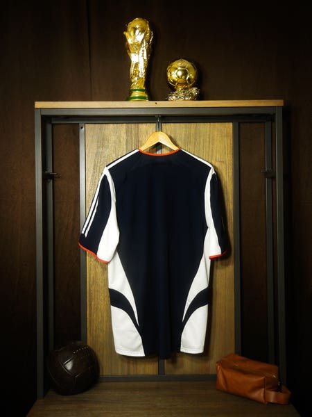 Ajax 2005/06 Away Jersey – Size XL – Navy & Red Adidas Shirt (MPN