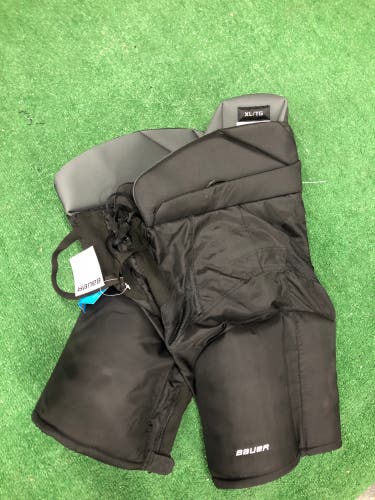 Black Senior XL Bauer Nexus Pro Lite Hockey Pants Pro Stock (New)