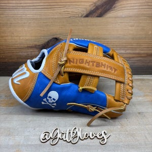 Marucci 11.5” Nightshift “Top Sider” Horween Tan and Horween Blue Leathers - Super Rare