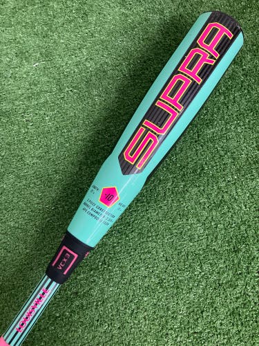 2026 Louisville Slugger Supra Composite Bat USSSA Certified (-10) Composite 17 oz 27" (Used)