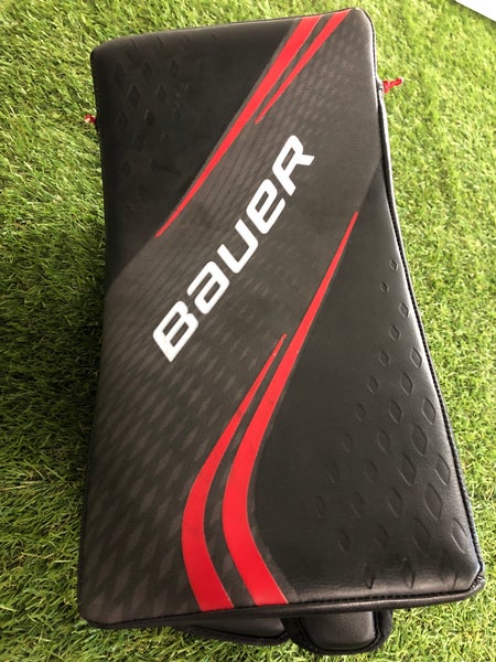 Black Senior Bauer 2X Pro Goalie Blocker Regular Pro Stock Corey Crawford (Used)