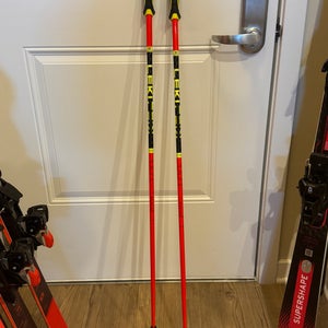 Mint Condition - 115cm (46in) Leki World Cup Lite SL Ski Poles