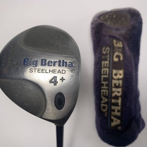Callaway Steelhead 4+ Fairway Wood 17* RCH 99 Firm Graphite Mens RH HC