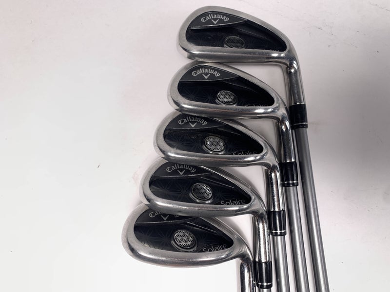 Callaway Solaire 2018 Iron Set 7-PW+SW Solaire Ladies Graphite Womens RH