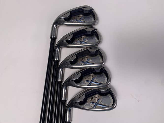 Callaway X-20 Tour Iron Set 5-PW Ladies Graphite Womens LH- No 6i