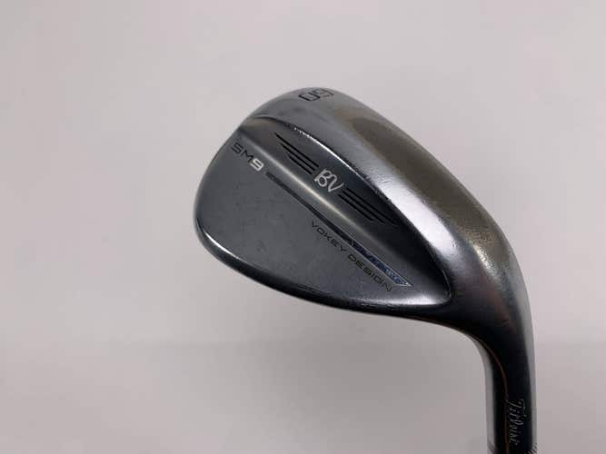 Titleist Vokey SM9 Tour Chrome Lob Wedge LW 60* 10 S-Grind Wedge Steel Mens RH
