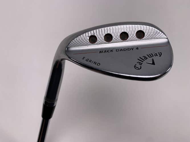 Callaway Mack Daddy 4 Chrome Lob Wedge LW 60* 10 DG S200 Tour Issue Mens LH