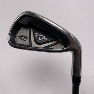 Callaway X2 Hot Single 6 Iron X2 Hot 60g Regular Graphite Mens RH Oversize Grip