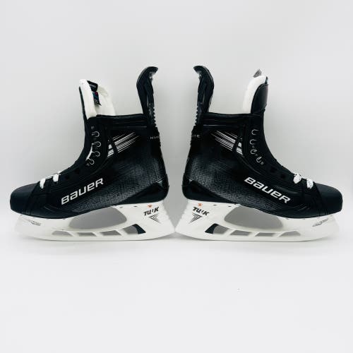 New Custom Black Bauer Vapor Hyperlite 2 Hockey Skates- 10 Fit 2-288