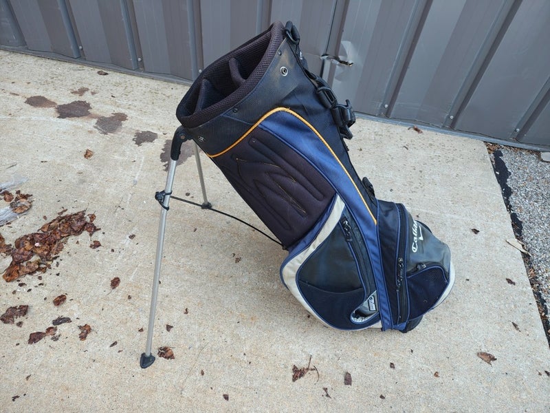 Callaway Warbird Dual Golf Stand Stand Bag Black w Raincover