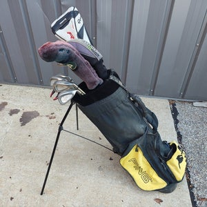 Callaway X-14 12 Piece  Ladies Flex Graphite Complete Golf Set w Ping Stand Bag