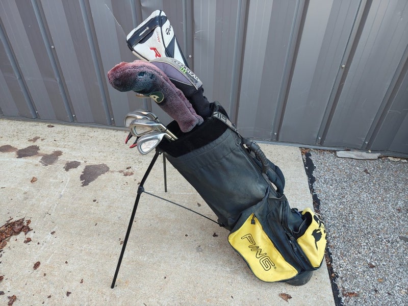Callaway X-14 12 Piece  Ladies Flex Graphite Complete Golf Set w Ping Stand Bag