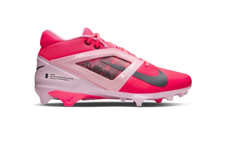 Size 11.5 - Nike Alpha Menace 4 Pro Racer Pink *BRAND NEW* HJ4568-600