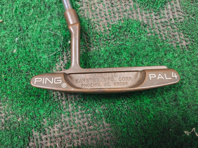 Ping Pal 4 BECU Beryllium Copper 36 Inch Putter w Ping Grip Nice