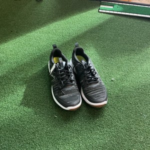 Puma Fusion Pro Puma Black Puma Silver Men Spikeless Golf Shoes SZ 9