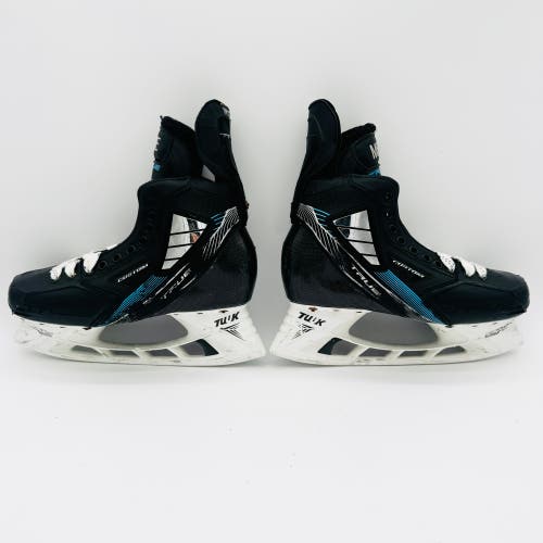 NHL Pro Stock Custom Blue True Hockey Skates-8.5 Regular-280