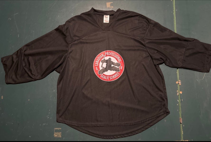 Black Goalie Cut Adult Unisex Jersey (Used)