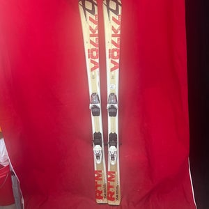 Volkl RTM 149cm all mountain skis, binding: marker 10.0, range: 290-311