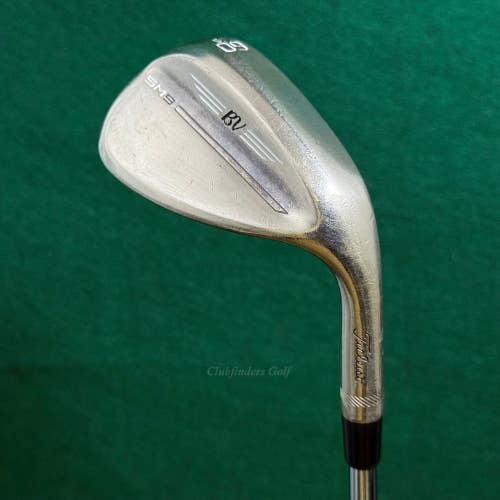 Titleist Vokey SM9 Brushed Steel 60-10S 60 Lob Wedge Dynamic Gold S400 Stiff
