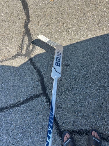 Senior Bauer Vapor flylite Regular Goalie Stick 25" Paddle (Used)