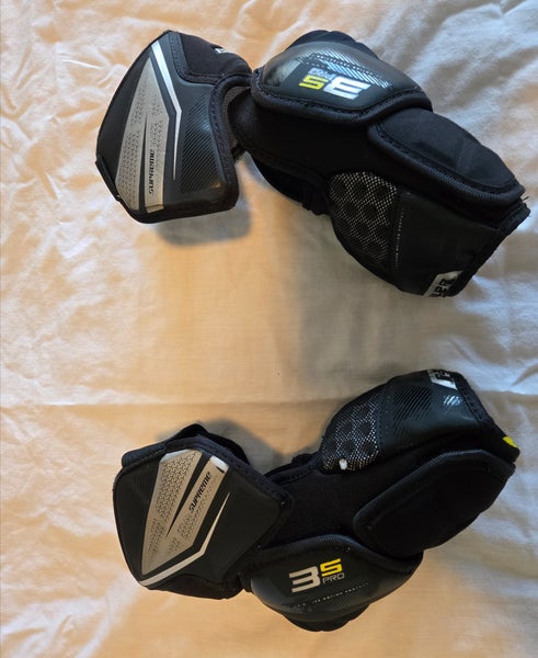 Intermediate Large Bauer Supreme 3S Pro Elbow Pads (Used)