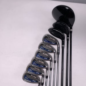 Tour Edge HP 25 Combo Iron Set DR+3FW+4HY+6-PW+SW Uniflex Graphite & Steel RH