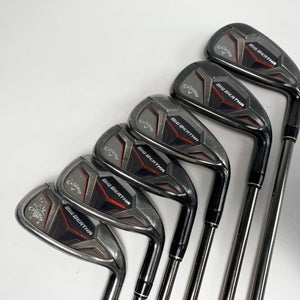 Callaway Big Bertha 2019 Iron Set 6-PW+AW Recoil ESX 450 F1 Ladies Womens RH