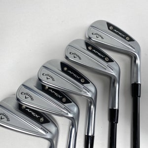 Callaway Apex Pro 24 Iron Set 7-PW+AW MMT 304SS 85g Regular Graphite Mens RH